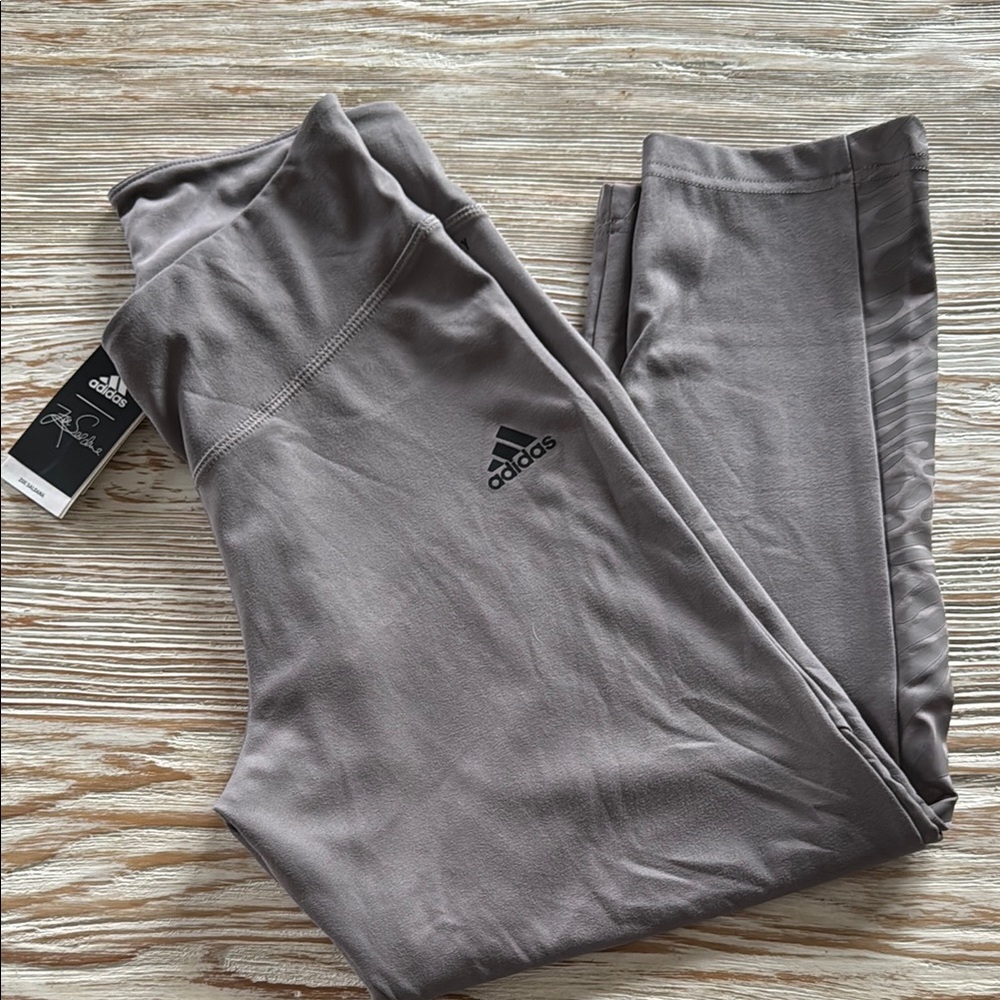 Adidas Zoe Saldana Women’s Gray Leggings